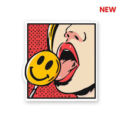 Suckin' too hard on your lollipop Sticker - Stickers | STICK IT UP