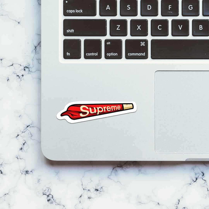 Supreme Bud Sticker - Stickers | STICK IT UP