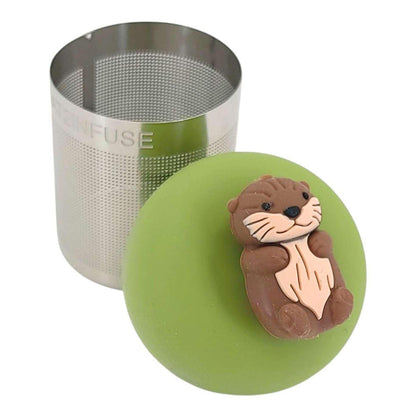 Tea Infuser - Otter (Green Base) by Float2Infuse