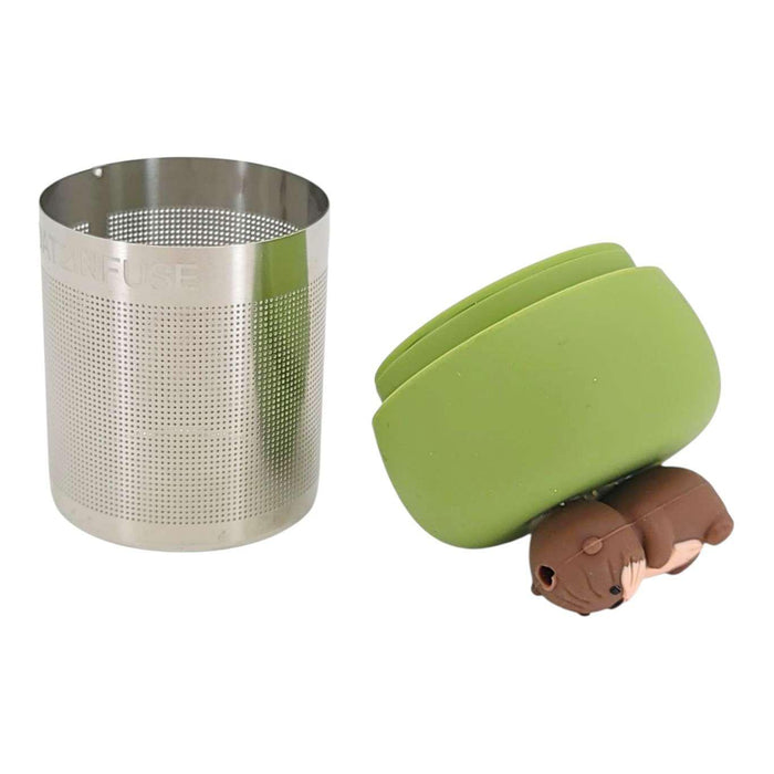 Tea Infuser - Otter (Green Base) by Float2Infuse
