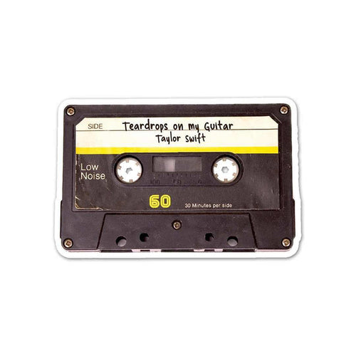 Teardrops on my Guitar Sticker - Stickers | STICK IT UP
