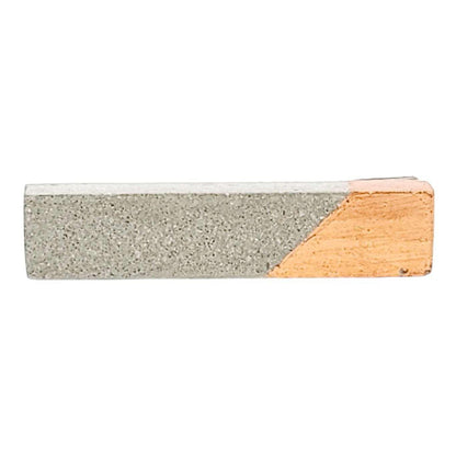 Tie Clips - Copper Rectangle Concrete by Studio Corbelle