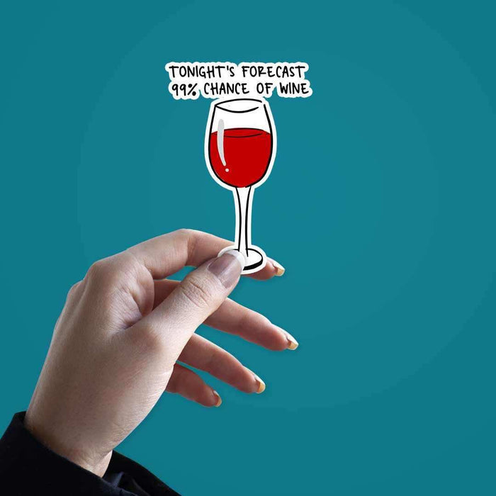 Tonights Forecast Sticker - Stickers | STICK IT UP