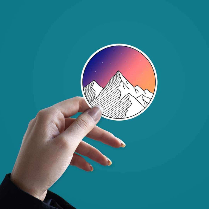 Towards the hill sticker - Stickers | STICK IT UP