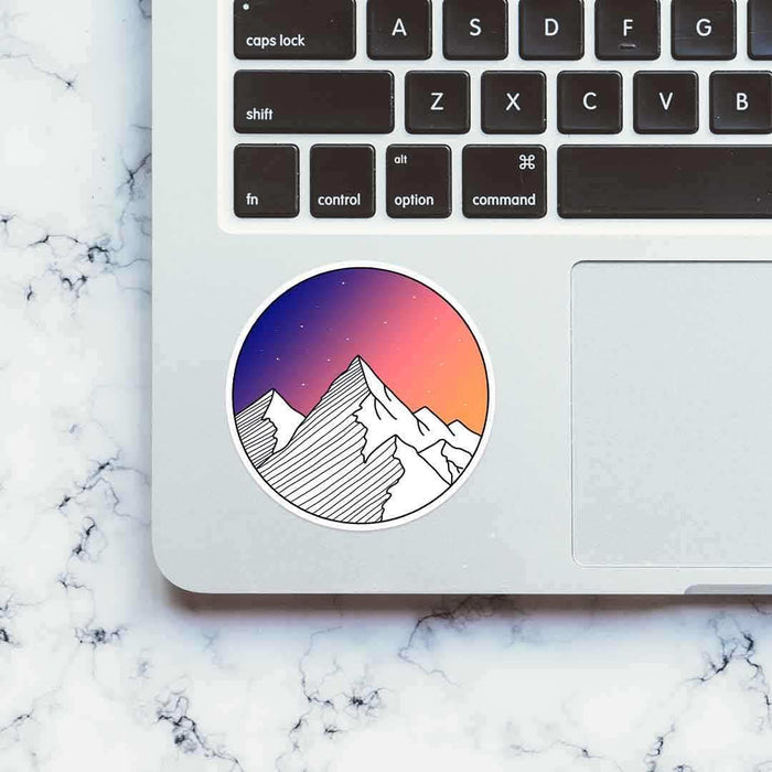 Towards the hill sticker - Stickers | STICK IT UP