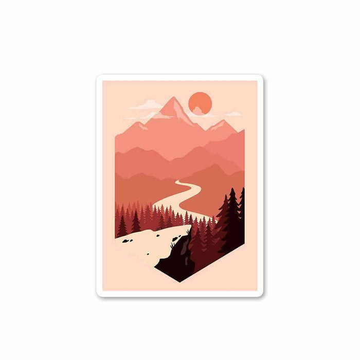 Towards the Sunset Sticker - Stickers | STICK IT UP