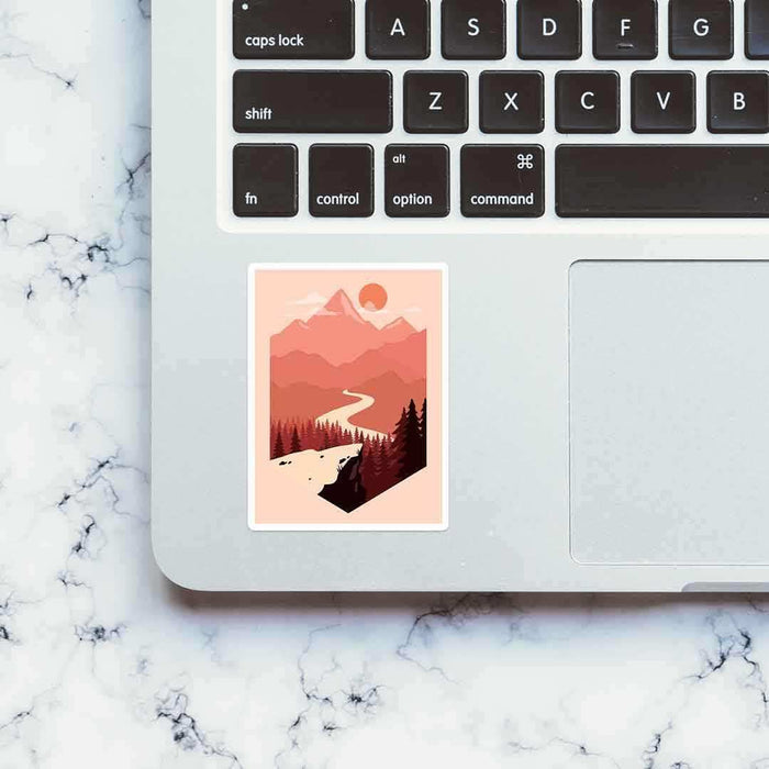 Towards the Sunset Sticker - Stickers | STICK IT UP