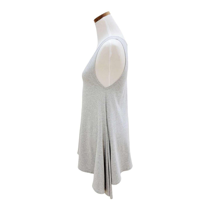 Tunic - Heather Smoke Gray Breezy Sleeveless Tunic (Size S Only) by Texture Clothing