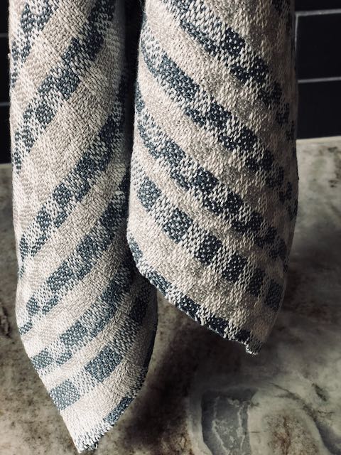 Turned Twill 3D Runner or Towel Kit in Euroflax 14/2