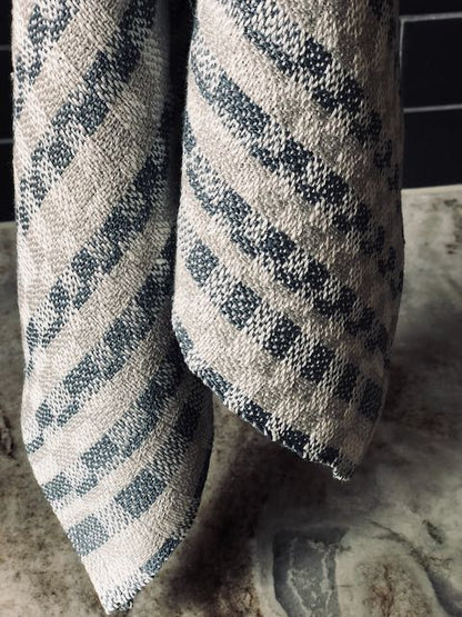 Turned Twill 3D Runner or Towel Kit in Euroflax 14/2
