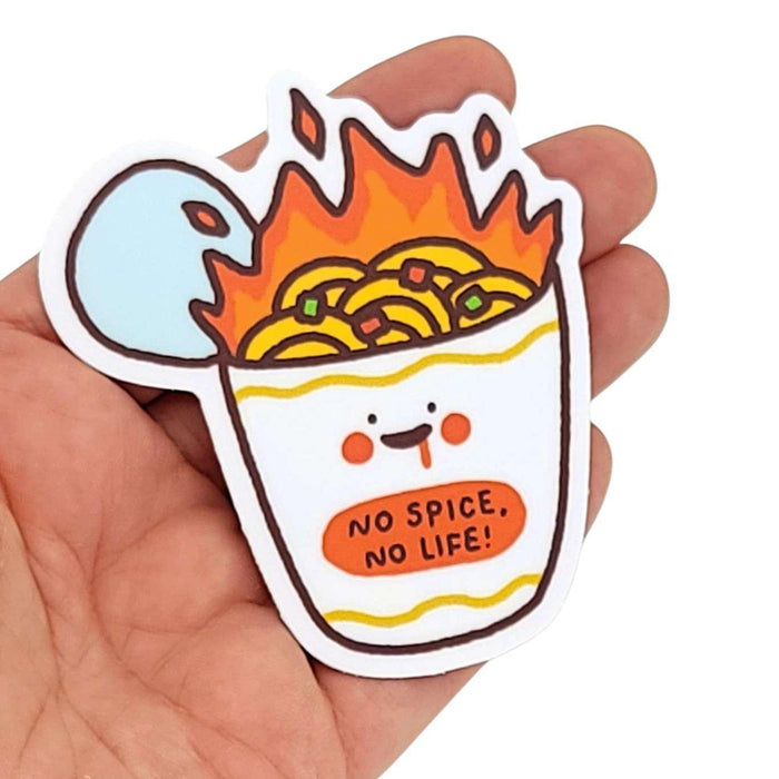 Vinyl Stickers - No Spice, No Life by Mis0 Happy
