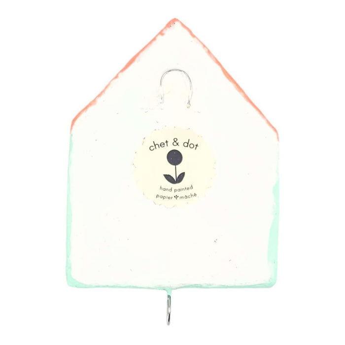 Wall Hook - Paper Mache House by Chet and Dot