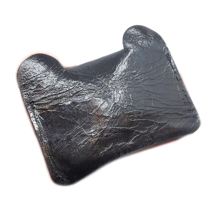 Wallet - Bear Leather (Black) by The Merchant Studio