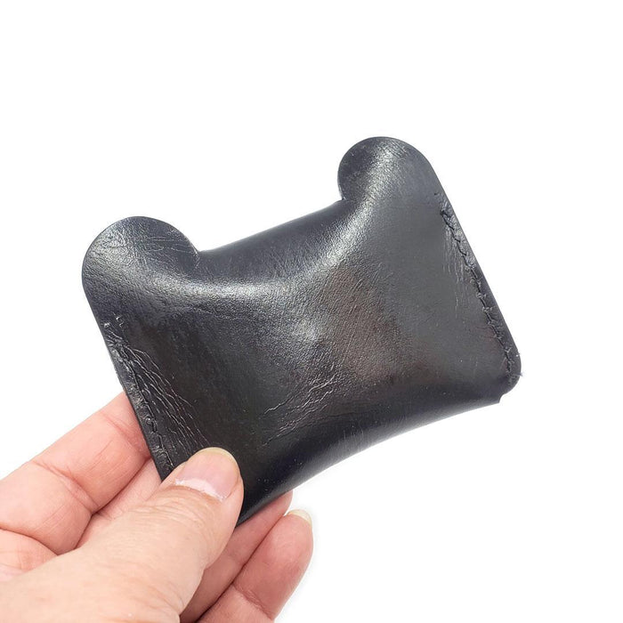 Wallet - Bear Leather (Black) by The Merchant Studio