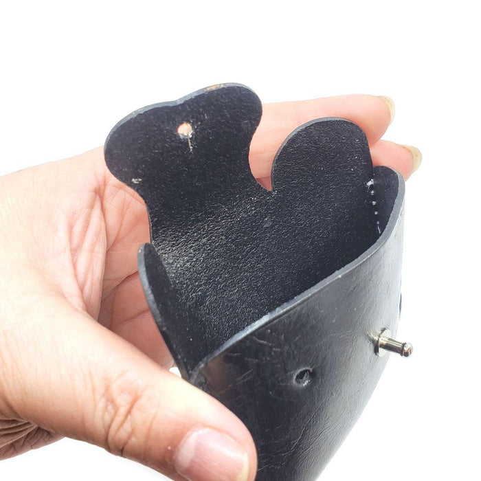 Wallet - Bear Leather (Black) by The Merchant Studio