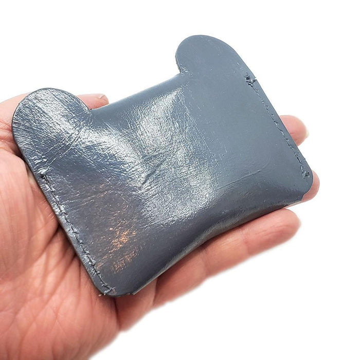 Wallet - Bear Leather (Grey) by The Merchant Studio