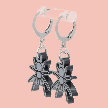 Web Developer Spider Huggie Hoop Earrings