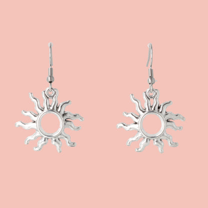 Whimsigoth Sun Earrings