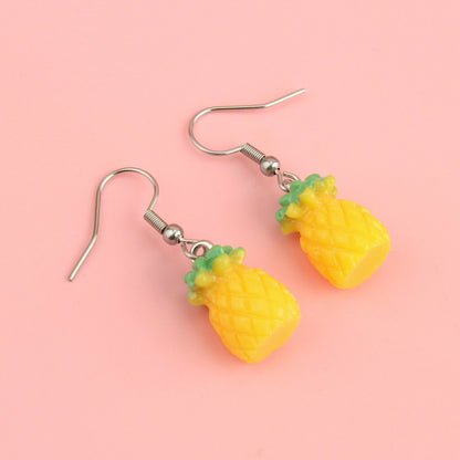 Who Lives In A Pineapple Earrings