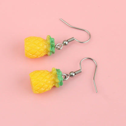Who Lives In A Pineapple Earrings