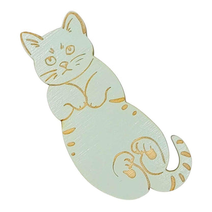 Wooden Magnets - Set of 5 - Show Me Dem Kitties by SnowMade