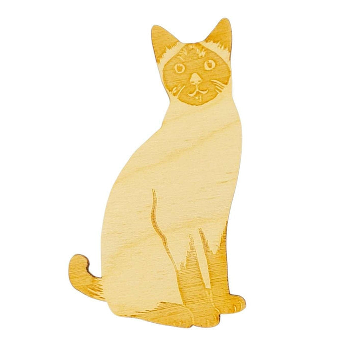 Wooden Magnets - Set of 5 - Show Me Dem Kitties by SnowMade