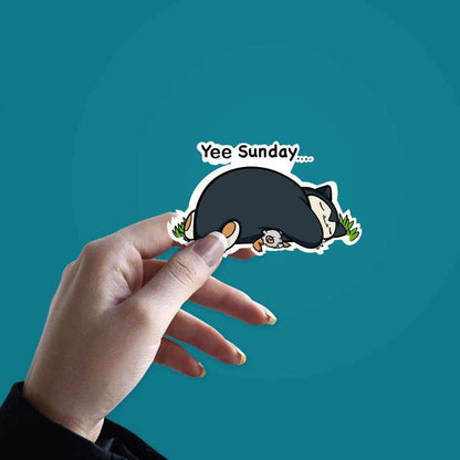 Yeee Sunday Sticker - Stickers | STICK IT UP