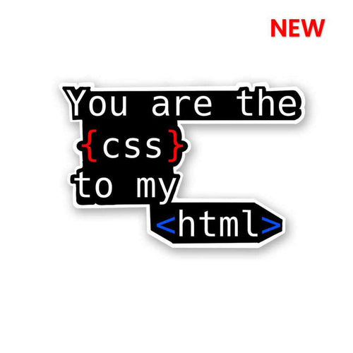 you are the css to my html Sticker - Stickers | STICK IT UP