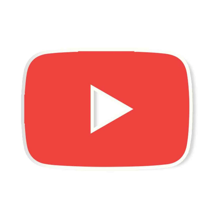 Youtube Logo Sticker - Stickers | STICK IT UP