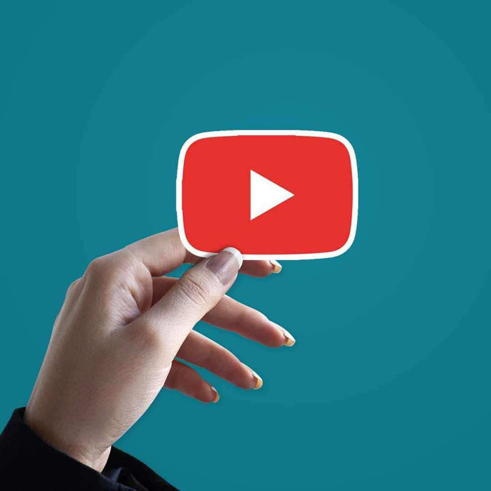 Youtube Logo Sticker - Stickers | STICK IT UP